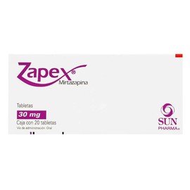 ZAPEX (MIRTAZAPINA) TAB 30MG C20