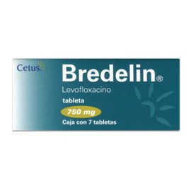 BREDELIN (LEVOFLOXACINO) TAB 750MG C7