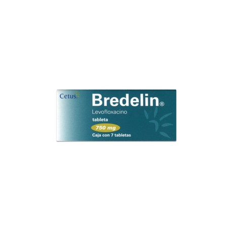 BREDELIN (LEVOFLOXACINO) TAB 750MG C7