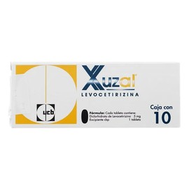 XUZAL (LEVOCETIRIZINA) TAB 5MG C10