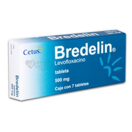 BREDELIN (LEVOFLOXACINO) TAB 500MG C7