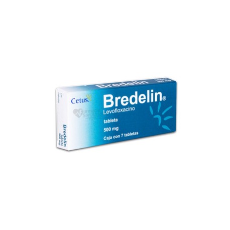 BREDELIN (LEVOFLOXACINO) TAB 500MG C7