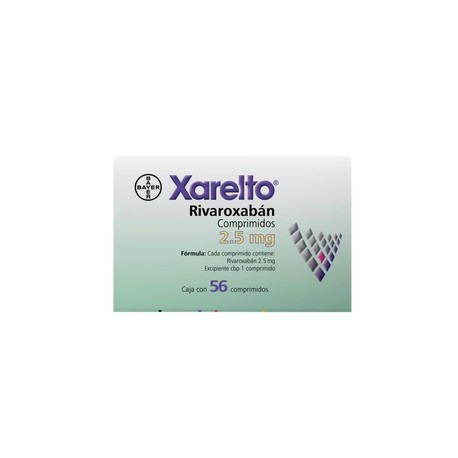 XARELTO (RIVAROXABAN) COMP 2.5MG C56