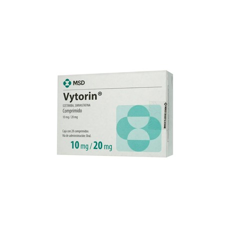 VYTORIN (EZETIMIBA/SIMVASTATINA) COMP 10MG/20MG C28