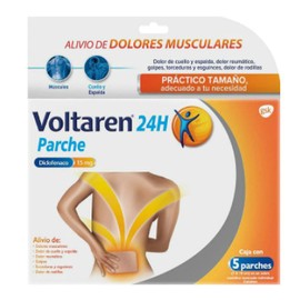 VOLTAREN 24H (DICLOFENACO) PARCHE 15MG C5