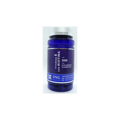 VITAMINA E CON BIOTINA CAP 700MG C60 SNG