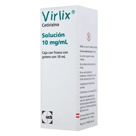 VIRLIX (CETIRIZINA) SOL 10ML C1