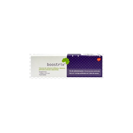 BOOSTRIX (VACUNA DIFTERIA/TÉTANOS/PERTUSSIS) JGA 0.5ML