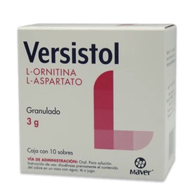 VERSITOL (L-ORNITINA/L-ASPARTATO) SOB GRANULADO 3G C10