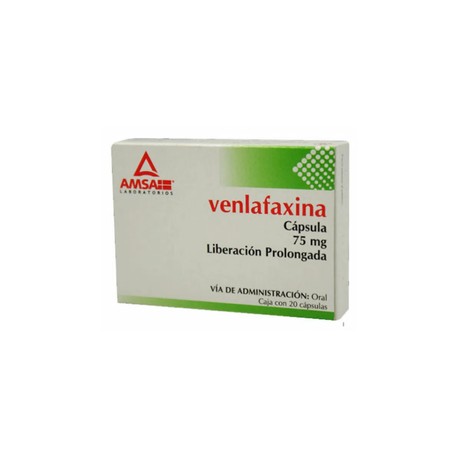 VENLAFAXINA CAP 75MG C20 AMSA