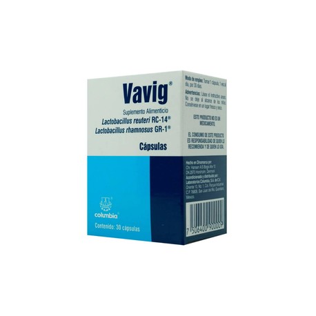 VAVIG (LACTOBACILOS REUTERI/LACTOBACILOS RHAMNOSUS) CAP C30