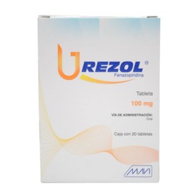 UREZOL (FENAZOPIRIDINA) TAB 100MG C20