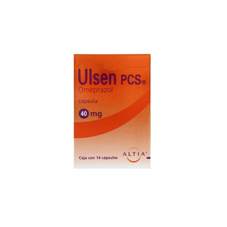 ULSEN PCS (OMEPRAZOL) CAP 40MG C14
