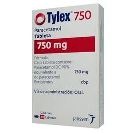 TYLEX (PARACETAMOL) TAB 750MG C40