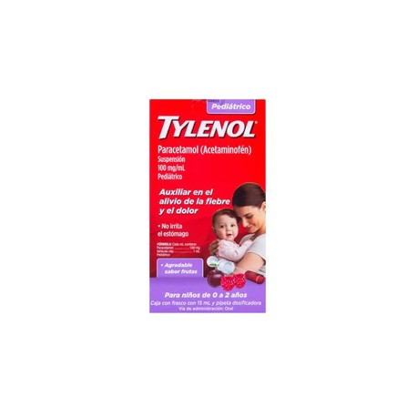 TYLENOL PEDIATRICO (PARACETAMOL) SUSP 100MG/ML