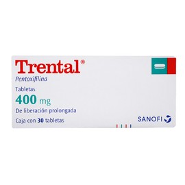 TRENTAL (PENTOXIFILINA) TAB 400MG C30