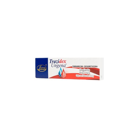 TRAZIDEX (TOBRAMICINA/DEXAMETASONA) UNG 3MG/1MG/G 3.5G
