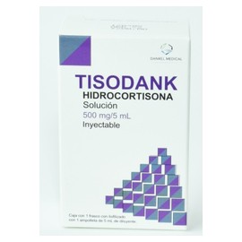 TISODANK (HIDROCORTISONA) SOL 500MG/5ML C1