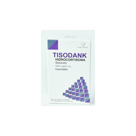 TISODANK (HIDROCORTISONA) SOL 500MG/5ML C1