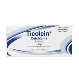 TICOLCIN (COLCHICINA) TAB 1MG C30