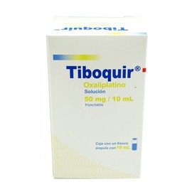 TIBOQUIR (OXALIPLATINO) FCO AMP 50MG/10ML C1