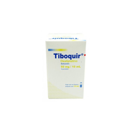 TIBOQUIR (OXALIPLATINO) FCO AMP 50MG/10ML C1