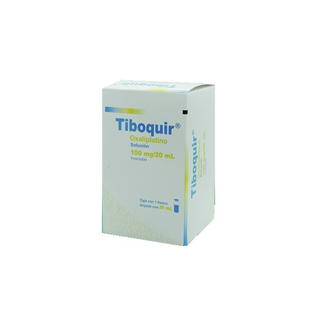 TIBOQUIR (OXALIPLATINO) FCO AMP 100MG/20ML C1
