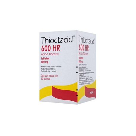 THIOCTACID (ACIDO TIOCTICO) TAB 600HR C30
