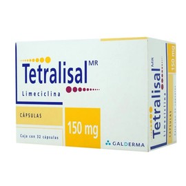 TETRALISAL (LIMECICLINA) CAP 150MG C32