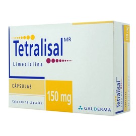 TETRALISAL (LIMECICLINA) CAP 150MG C16