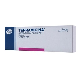 TERRAMICINA (OXITETRACICLINA/POLIMIXINA) UNG 10G