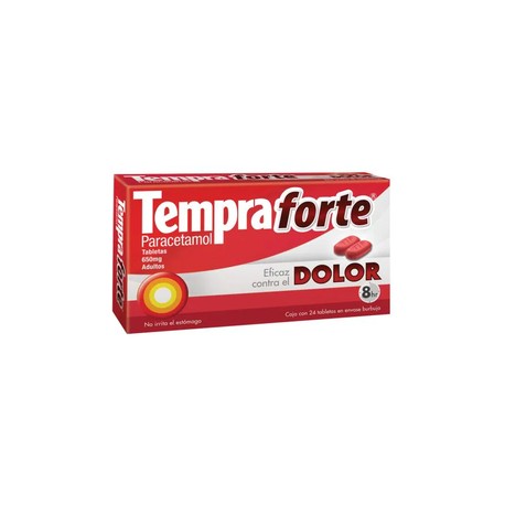 TEMPRA FORTE (PARACETAMOL) TAB 650MG C24