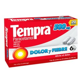 TEMPRA (PARACETAMOL) TAB 500MG C20