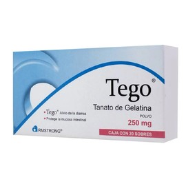 TEGO (TANATO DE GELATINA) SOBRE 250MG C20