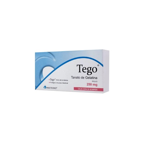 TEGO (TANATO DE GELATINA) SOBRE 250MG C20