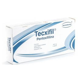 TECXIFIL (PENTOXIFILINA) TAB 400MG C30