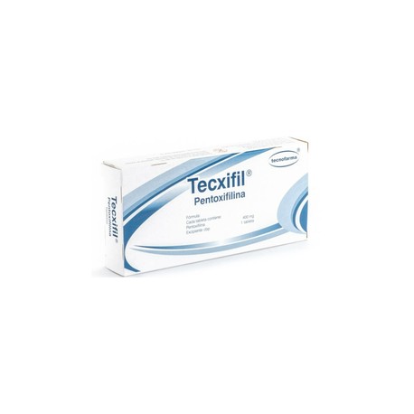 TECXIFIL (PENTOXIFILINA) TAB 400MG C30