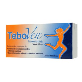 TEBOVEN (TROXERUTINA) TAB 300MG C40