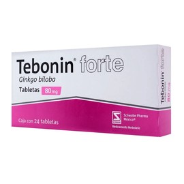 TEBONIN FORTE (GINKGO BILOBA) TAB 80MG C24