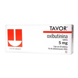 TAVOR (OXIBUTININA) TAB 5MG C30