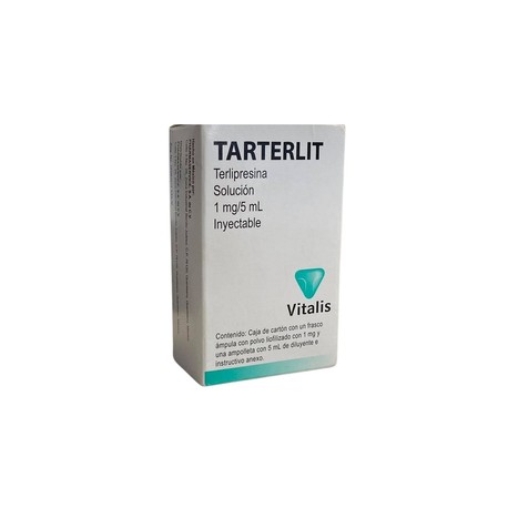 TARTERLIT (TERLIPRESINA) SOL INY 1MG/5ML