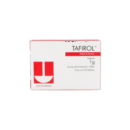 TAFIROL (PARACETAMOL) TAB 1G C20