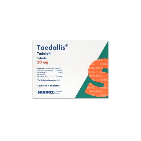 TAEDALLIS (TADALAFIL) TAB 20MG C4