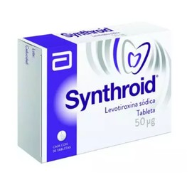 SYNTHROID (LEVOTIROXINA SODICA) TAB 50MCG C30