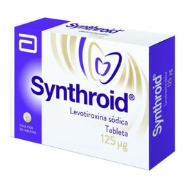 SYNTHROID (LEVOTIROXINA SODICA) TAB 125MCG C30