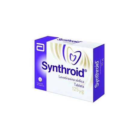 SYNTHROID (LEVOTIROXINA SODICA) TAB 125MCG C30