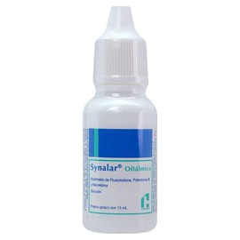 SYNALAR OFT (FLUOCINOLONA/POLIMIXINA B/NEOMICINA) GOT 15ML