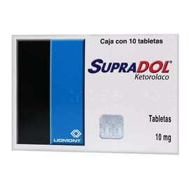 SUPRADOL (KETOROLACO) TAB 10MG C10