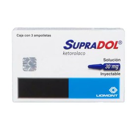 SUPRADOL (KETOROLACO) AMP 30MG C3