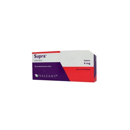 SUPRA (LIDAMIDINA) TAB 4MG C30